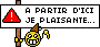 je plaisante